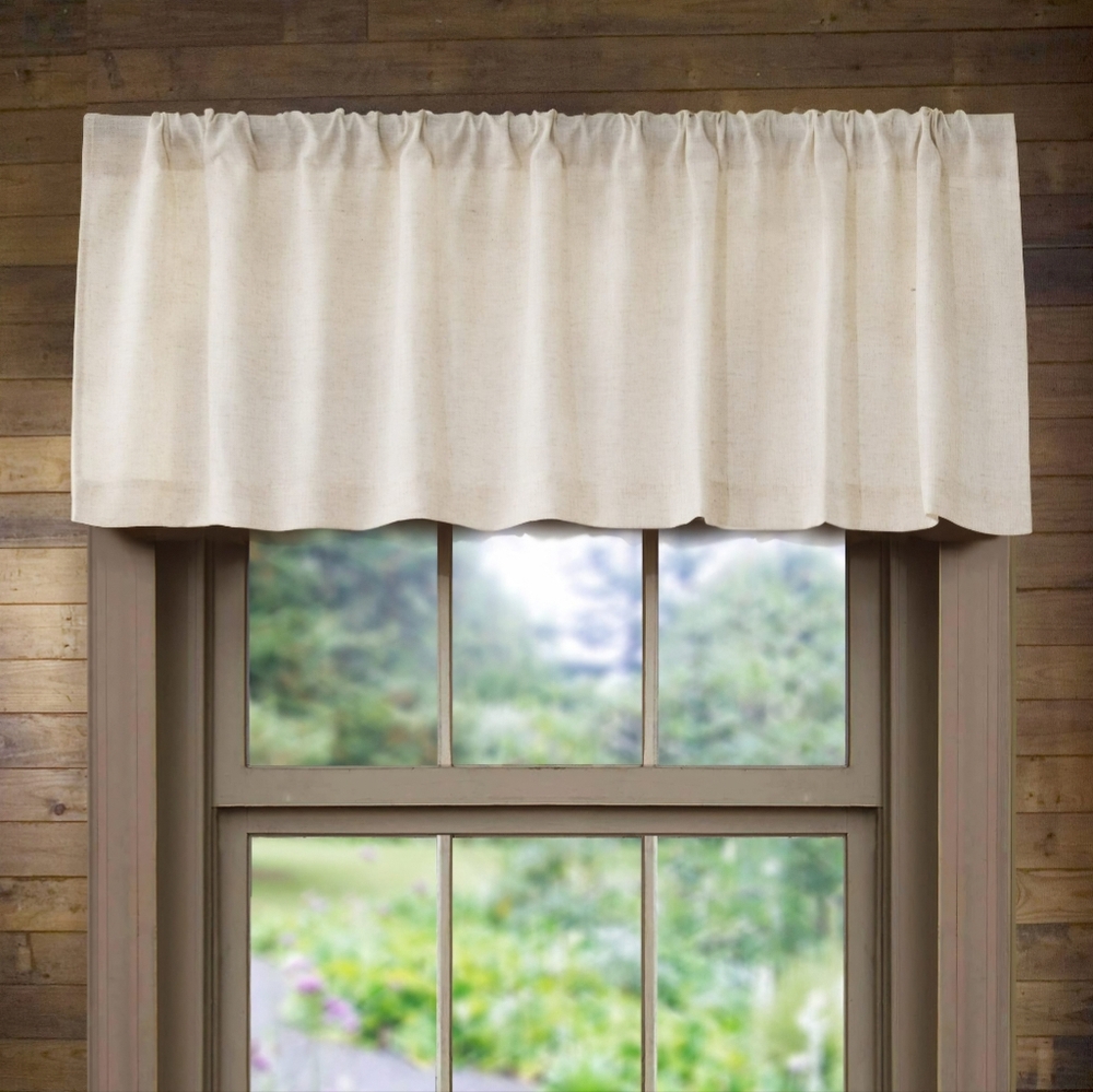 Cream Window Valance